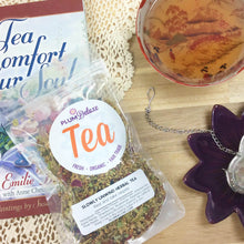 Load image into Gallery viewer, Plum Deluxe Tea Slowly Unwind Herbal Tea (Linden Flower - Elderflower - Berry)