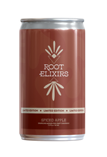 Load image into Gallery viewer, Root Elixirs Sparkling Spiced Apple Premium Cocktail Mixer *Limited Edition and Infusion Kit - 24 Cans (7.5 oz)
