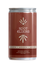 Load image into Gallery viewer, Root Elixirs Sparkling Spiced Apple Premium Cocktail Mixer *Limited Edition and Infusion Kit - 24 Cans (7.5 oz)