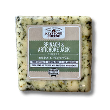 Load image into Gallery viewer, Keystone Cheese Spinach and Artichoke Jack