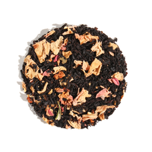 Load image into Gallery viewer, Plum Deluxe Tea Strawberries & Cream Black Tea (with Rose)