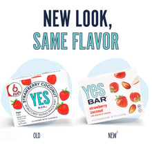 Load image into Gallery viewer, YES BAR® Strawberry Coconut Pack - 6 Packs