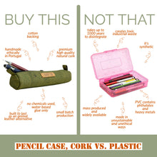 Load image into Gallery viewer, The Writers Kit Pencil Case by Tiradia Cork