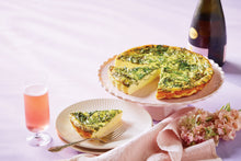 Load image into Gallery viewer, Swiss and Spinach Crustles Quiche