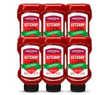 Load image into Gallery viewer, True Made No Added Sugar Ketchup, Squeeze Bottle - 6 bottles x 18.5 oz case
