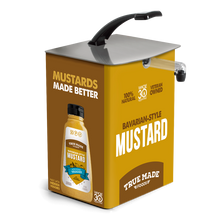 Load image into Gallery viewer, True Made German-Style Stone Ground Mustard All-Natural Bulk Bag-In-Box - 3 Gallon VolPak