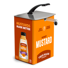 Load image into Gallery viewer, True Made Honey Mustard All-Natural Bulk Bag-In-Box - 3-Gallon VolPak