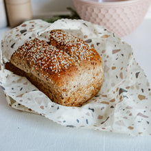 Load image into Gallery viewer, Goldilocks Goods Bread Bag Set: Terrazzo