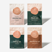 Load image into Gallery viewer, Us Two Tea The Sampler Pack: All Four Flavors(Travel size)