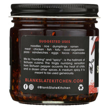 Load image into Gallery viewer, Blank Slate Sichuan Chili Oil Jar - 12 jars x 6oz case