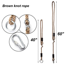 Load image into Gallery viewer, Komorebi Adjustable Nylon Rope Hanging Kit 40" & 60"