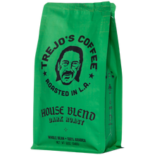 Load image into Gallery viewer, Trejo's Tacos Trejo's House Blend Whole Bean Coffee - Dark Roast