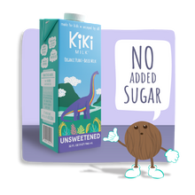 Load image into Gallery viewer, Unsweetened Kiki Milk • 32 fl oz • Pack of 6 by Kiki Milk