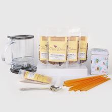 Load image into Gallery viewer, Plum Deluxe Tea Ultimate Hot Tea Bundle (Tea, Sweets, Scoop, Tin, and Tea Maker)