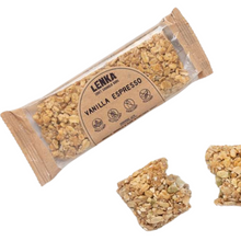 Load image into Gallery viewer, Lenka Bars Vanilla Espresso Bars - 96 bars x 2.25oz case
