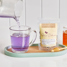 Load image into Gallery viewer, Plum Deluxe Tea Magical Butterfly Herbal Tea (Butterfly Pea Flower / Berries)