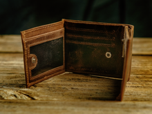 Load image into Gallery viewer, Vintage Gentlemen VG Buffalo Leather Wallet