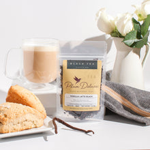 Load image into Gallery viewer, Plum Deluxe Tea Vanilla Latte Tea (Cardamom Vanilla Creme)
