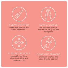 Load image into Gallery viewer, 6 Flavor Variety Pack by Mingle Mocktails - Non Alcoholic Beverages