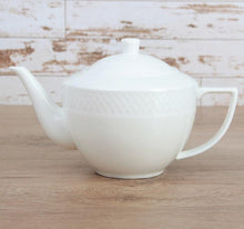 Load image into Gallery viewer, Wilmax Porcelain White Teapot 30 Oz | 900 Ml