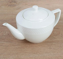 Load image into Gallery viewer, Wilmax Porcelain White Teapot 30 Oz | 900 Ml