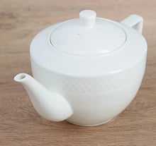 Load image into Gallery viewer, Wilmax Porcelain White Teapot 30 Oz | 900 Ml