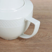 Load image into Gallery viewer, Wilmax Porcelain White Teapot 30 Oz | 900 Ml