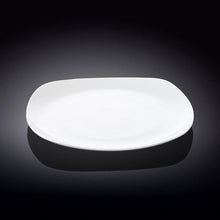 Load image into Gallery viewer, Wilmax Porcelain Set Of 6 White Dessert Plate 7.75" inch X 7.75" inch | 19.5 X 19.5 Cm