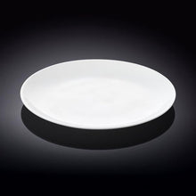 Load image into Gallery viewer, Wilmax Porcelain Set Of 6 Professional Rolled Rim White Dinner Plate 9" inch | 23 Cm