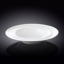 Load image into Gallery viewer, Wilmax Porcelain Set Of 3 White Deep Soup Plate 10" inch | 14 Fl Oz | 400 Ml