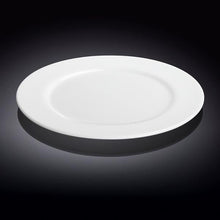 Load image into Gallery viewer, Wilmax Porcelain Set Of 3 Professional Rolled Rim White Dinner Plate 11" inch | 28 Cm