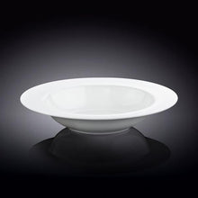 Load image into Gallery viewer, Wilmax Porcelain Set Of 6 White Deep Plate 9" inch | 23 Cm 15 Oz | 450 Ml