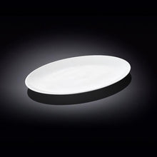 Load image into Gallery viewer, Wilmax Porcelain Set Of 3 White Oval Plate / Platter 12" inch | 30.5 Cm