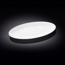Load image into Gallery viewer, Wilmax Porcelain White Oval Plate / Platter 14" inch | 36 Cm