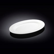 Load image into Gallery viewer, Wilmax Porcelain Set Of 6 White Professional Oval Plate / Platter 10" inch |