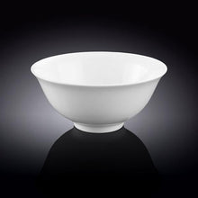 Load image into Gallery viewer, Wilmax Porcelain Set Of 6 Small White Bowl 6" inch | 15.5 Cm 20 Oz | 600 Ml