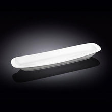 Load image into Gallery viewer, Wilmax Porcelain Set Of 6 White Celery Tray / Dish 11" inch | 28 Cm
