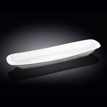 Load image into Gallery viewer, Wilmax Porcelain Set Of 6 White Celery Tray / Dish 13" inch | 33 Cm