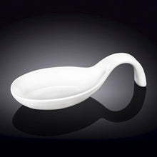 Load image into Gallery viewer, Wilmax Porcelain Set Of 12 White Snack / Ooyster Dish 4" inch X 2" inch | 10.5 X 5 Cm