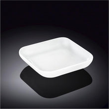 Load image into Gallery viewer, Wilmax Porcelain Set Of 12 Small White Square Dish 3.5" inch X 3.5" inch | 8.5 X 8.5 Cm