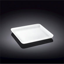 Load image into Gallery viewer, Wilmax Porcelain Set Of 12 Small White Square Dish 5" inch X 5" inch | 13 X 13 Cm