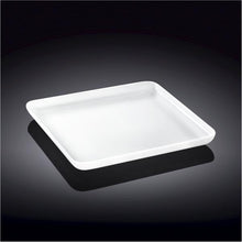 Load image into Gallery viewer, Wilmax Porcelain Set Of 6 White Square Dish 8.5" inch X 8.5" inch | 22 X 22 Cm