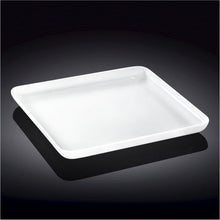 Load image into Gallery viewer, Wilmax Porcelain Set Of 3 Large White Square Dish 12" inch X 12" inch |