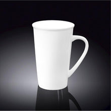 Load image into Gallery viewer, Wilmax Porcelain Set Of 6 White Mug 19 Oz | 550 Ml