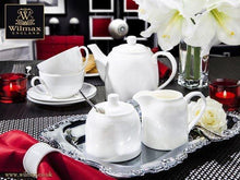 Load image into Gallery viewer, Wilmax Porcelain Set Of 6 White Sugar Bowl 9 Oz | 280 Ml