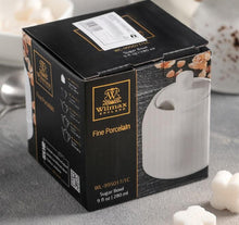 Load image into Gallery viewer, Wilmax Porcelain Set Of 6 White Sugar Bowl 9 Oz | 280 Ml