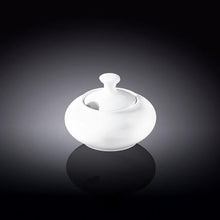 Load image into Gallery viewer, Wilmax Porcelain Set Of 6 White Sugar Bowl 8 Oz | 250 Ml