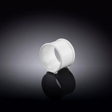 Load image into Gallery viewer, Wilmax Porcelain Set Of 12 White Napkin Ring