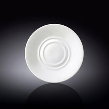 Load image into Gallery viewer, Wilmax Porcelain Set Of 12 White Multi-Use Saucer 6" inch | 15 Cm