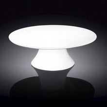 Load image into Gallery viewer, Wilmax Porcelain Round White Cake Stand 12" inch X 3.5" inch